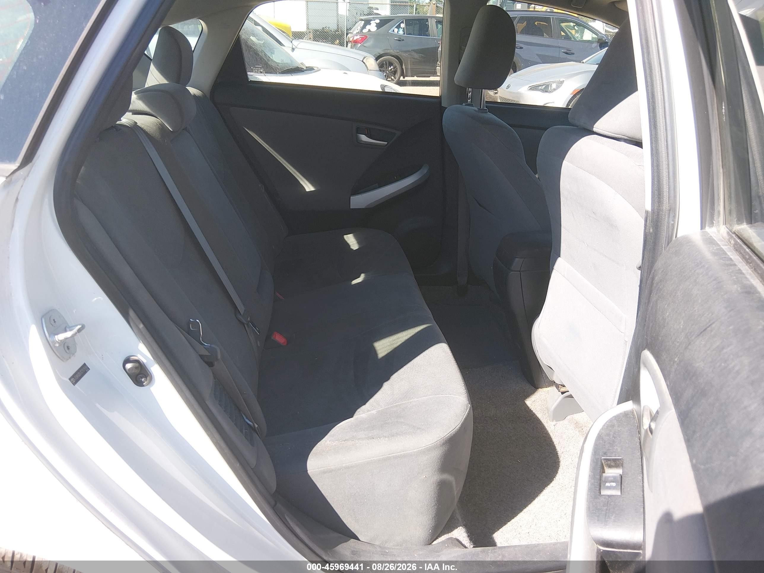 2012 Toyota Prius Two White vin: JTDKN3DU7C1519764