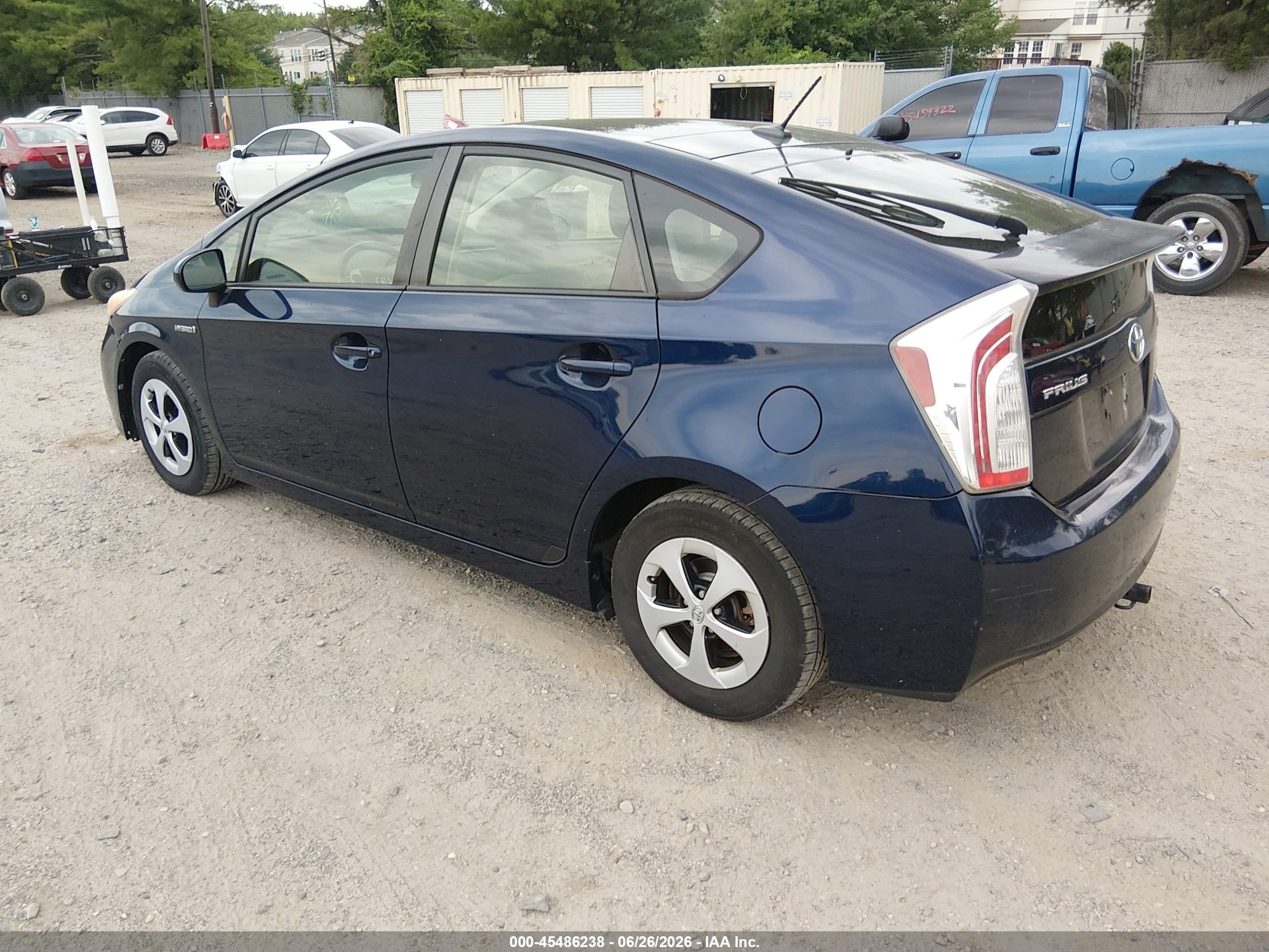 2012 Toyota Prius   Blue vin: JTDKN3DU7C1524768