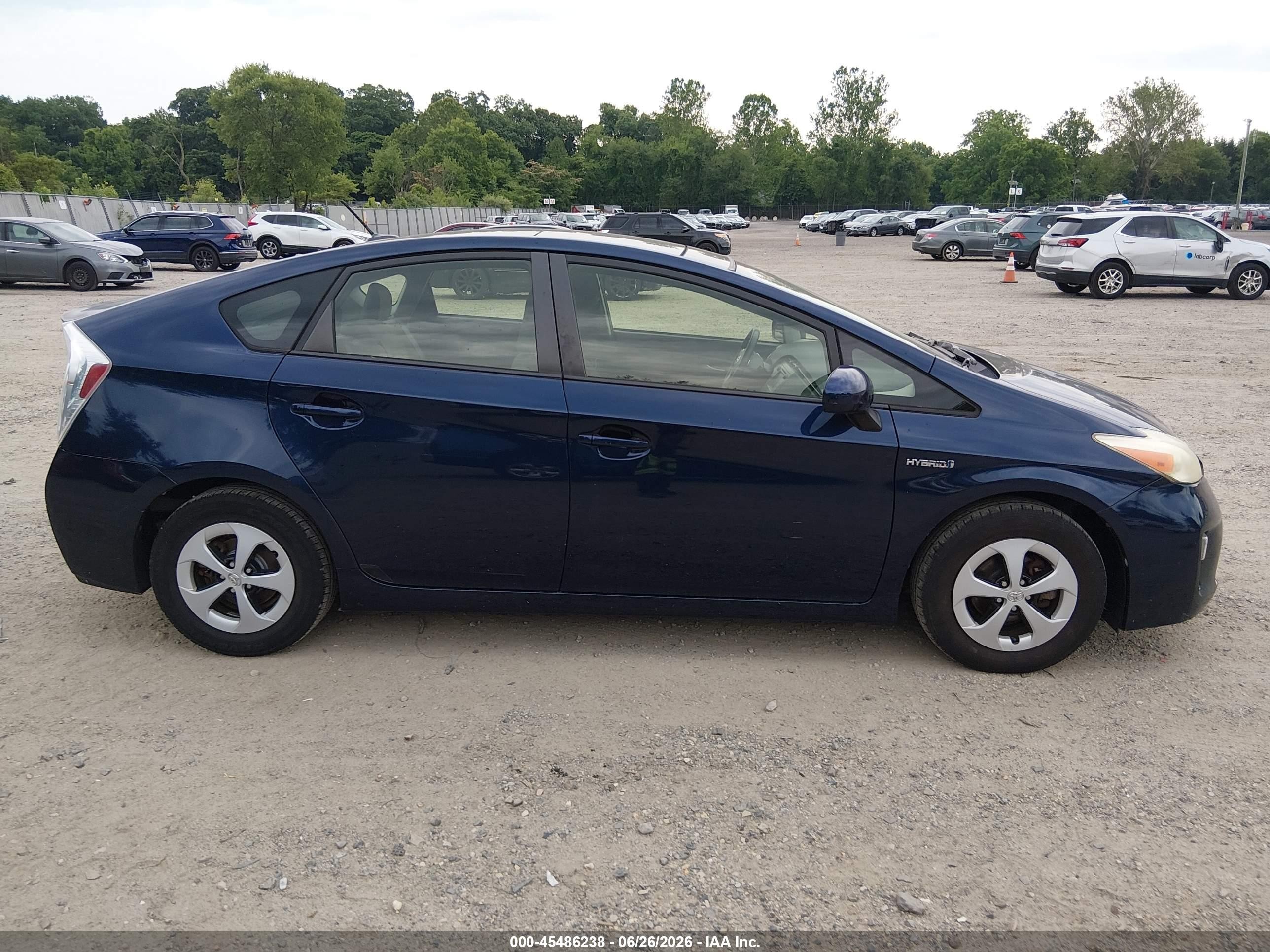 2012 Toyota Prius   Blue vin: JTDKN3DU7C1524768