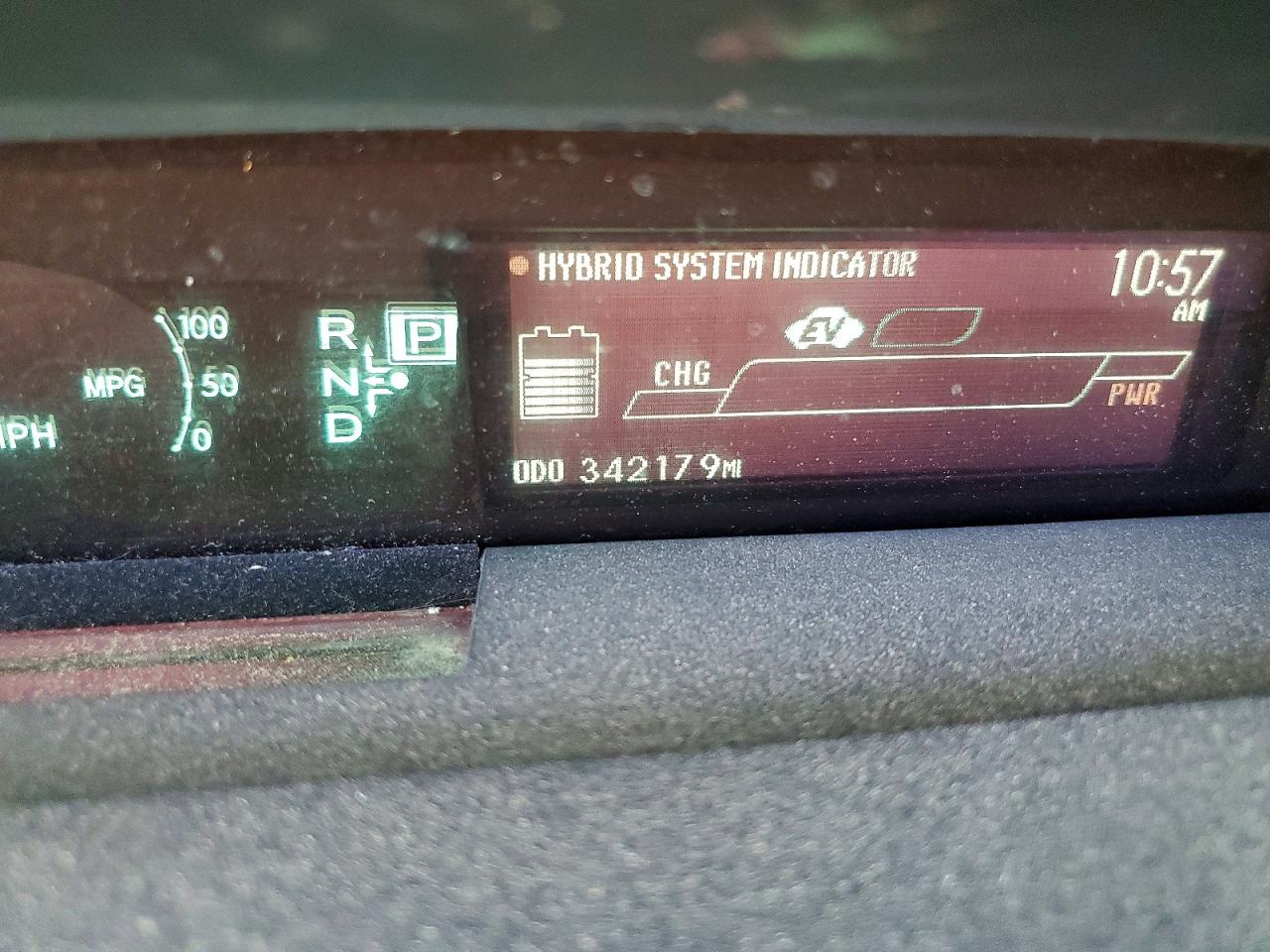 2012 Toyota Prius One Teal vin: JTDKN3DU7C1544082