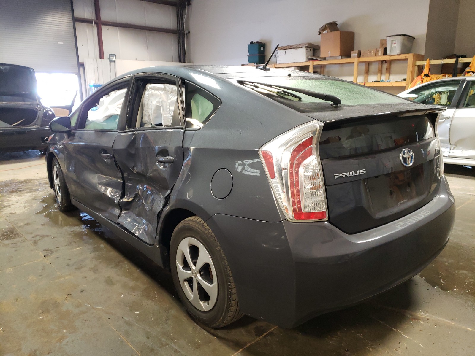 2012 Toyota Prius  Gray vin: JTDKN3DU7C1554367