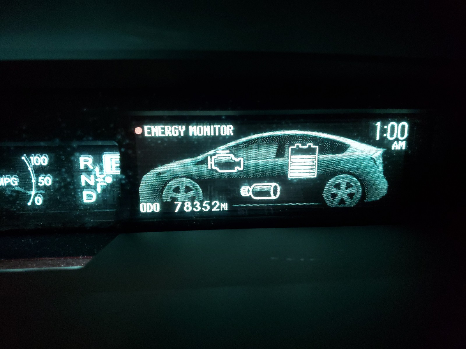 2012 Toyota Prius  Gray vin: JTDKN3DU7C1554367