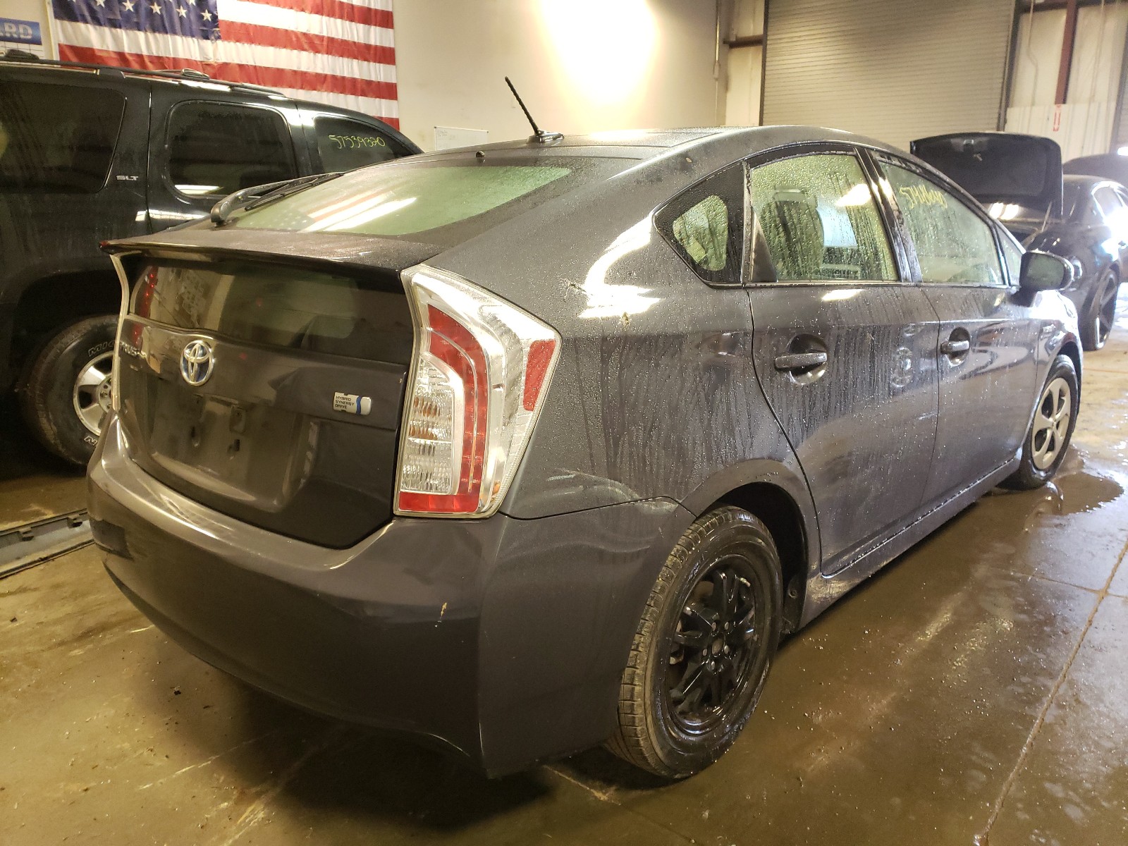 2012 Toyota Prius  Gray vin: JTDKN3DU7C1554367