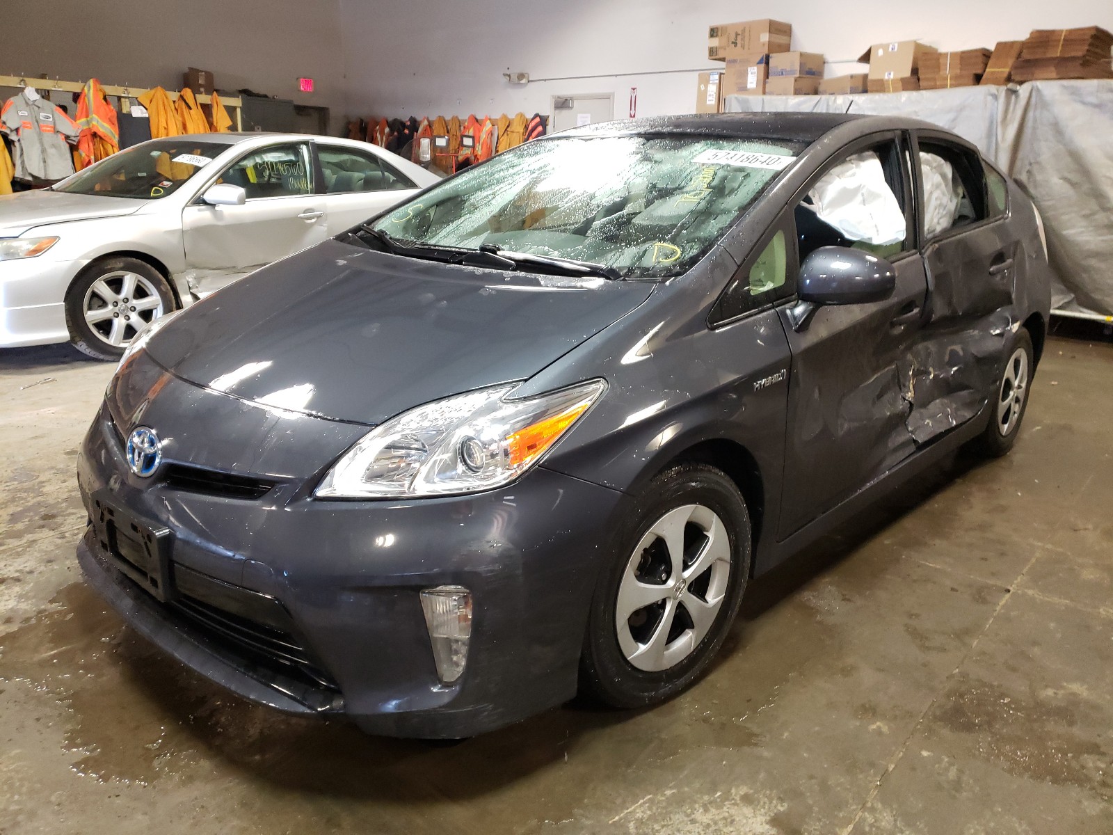 2012 Toyota Prius  Gray vin: JTDKN3DU7C1554367