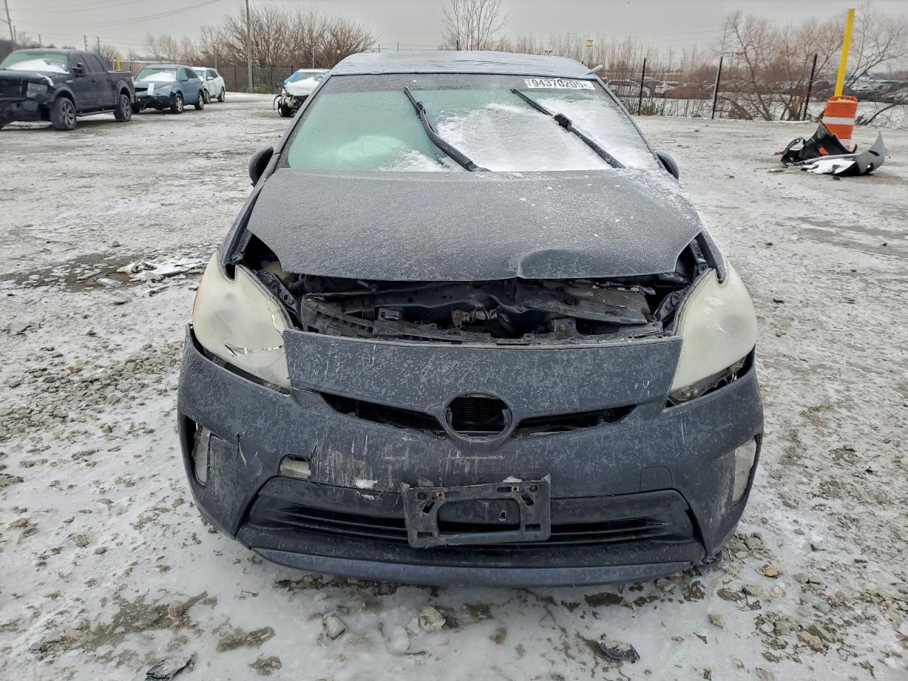 2012 Toyota Prius Gray vin: JTDKN3DU7C1554367