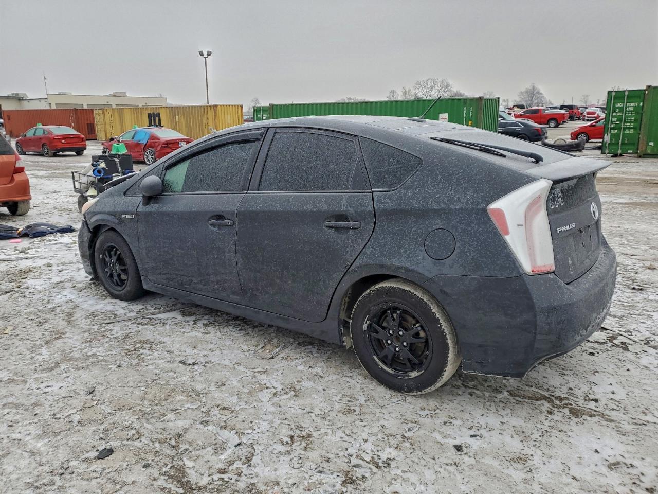 2012 Toyota Prius Gray vin: JTDKN3DU7C1554367