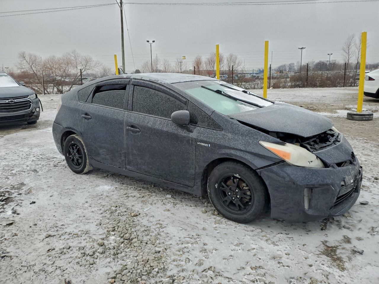 2012 Toyota Prius Gray vin: JTDKN3DU7C1554367