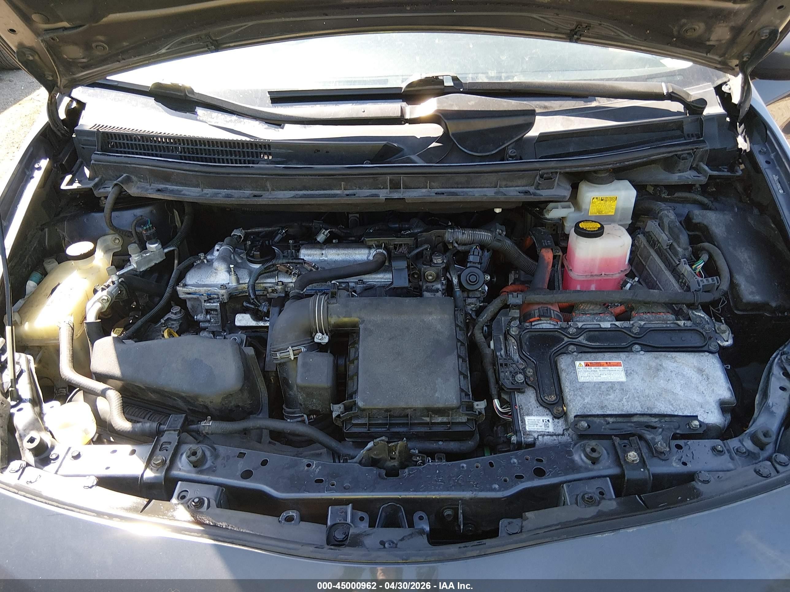 2012 Toyota Prius Two Gray vin: JTDKN3DU7C1585599
