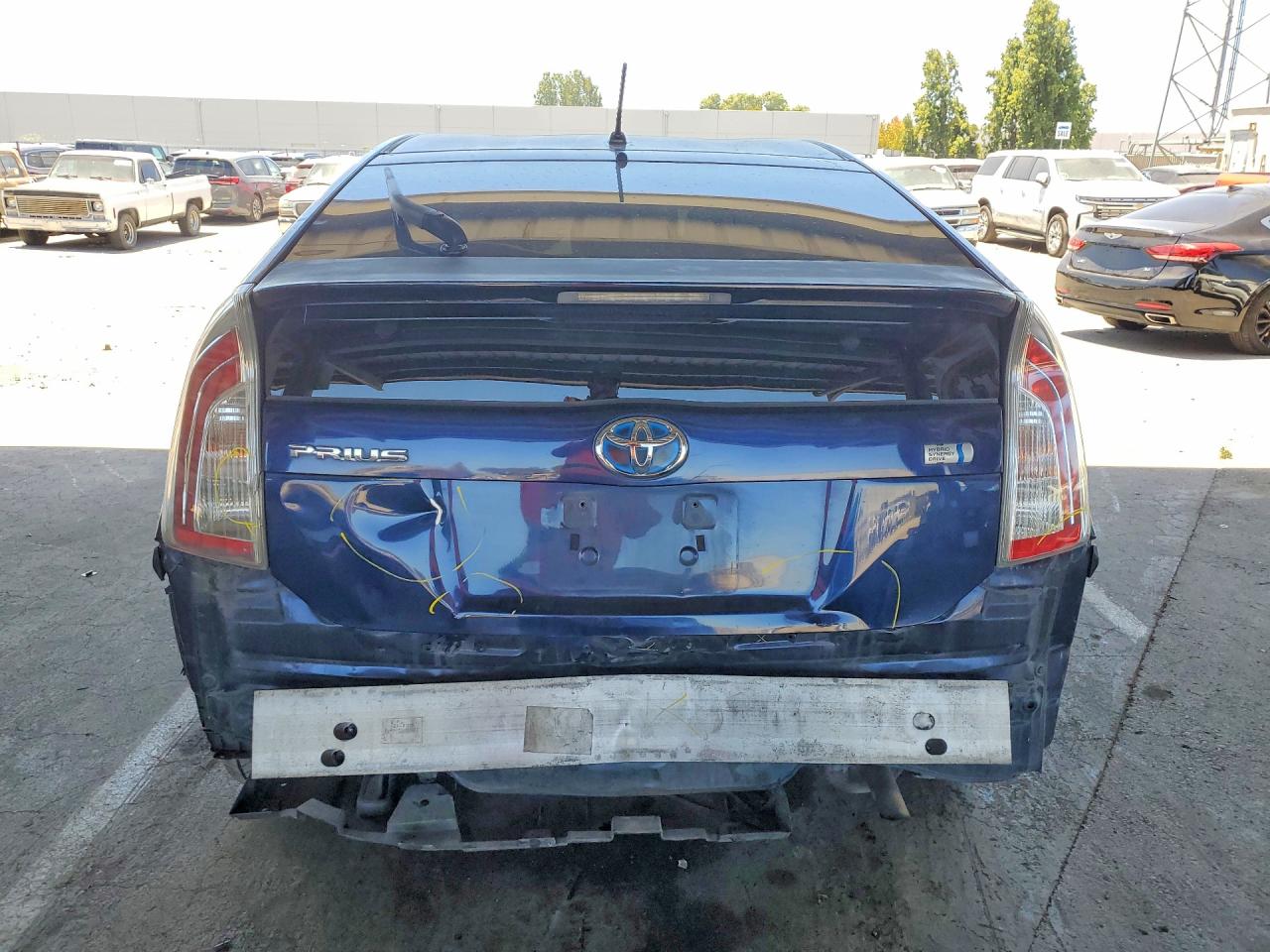 2012 Toyota Prius Two Blue vin: JTDKN3DU7C1595811