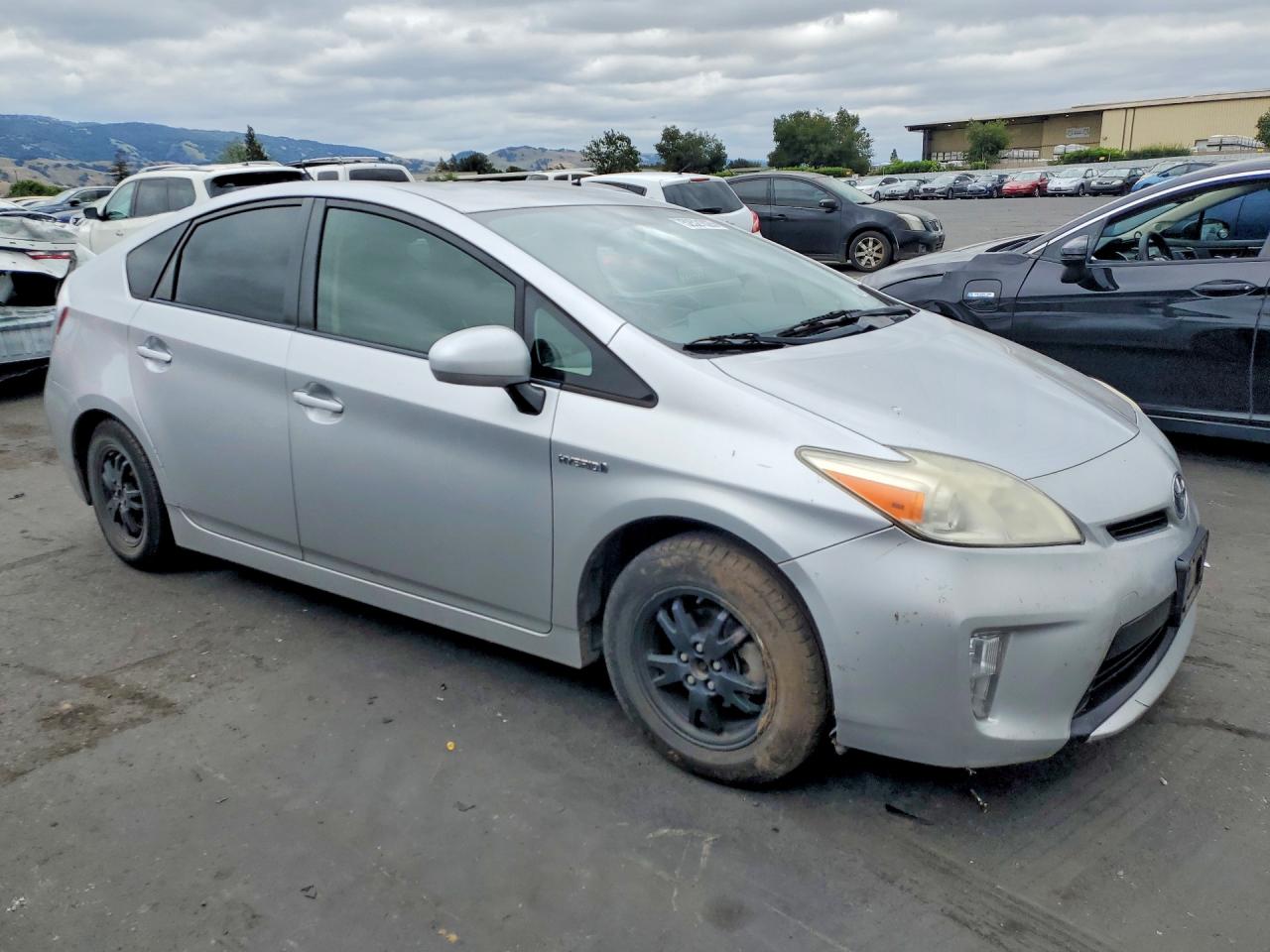 2012 Toyota Prius Two Silver vin: JTDKN3DU7C5377991