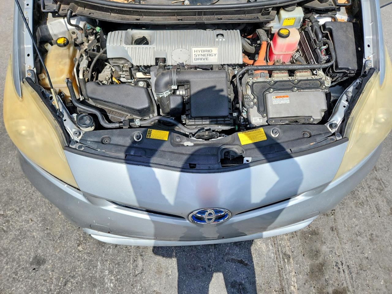 2012 Toyota Prius Two Silver vin: JTDKN3DU7C5386514