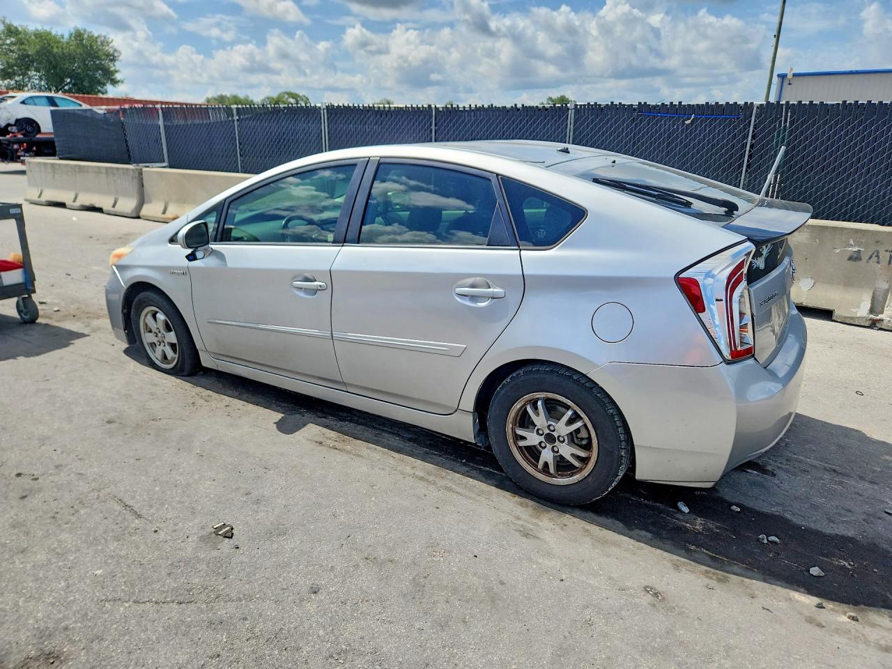 2012 Toyota Prius Two Silver vin: JTDKN3DU7C5386514