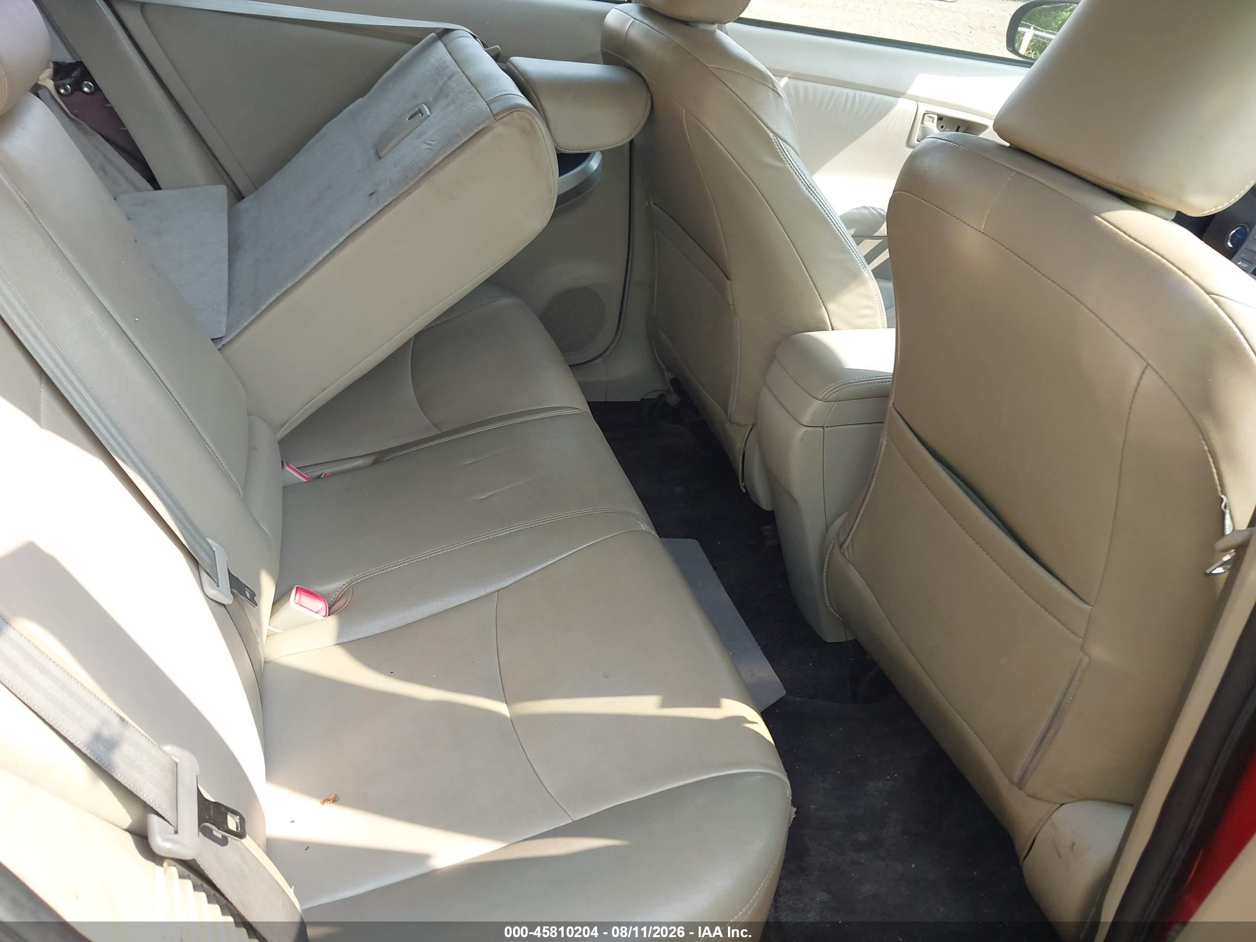 2012 Toyota Prius Four Красный vin: JTDKN3DU7C5388084