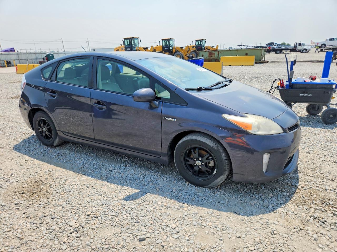 2012 Toyota Prius Four Gray vin: JTDKN3DU7C5407278