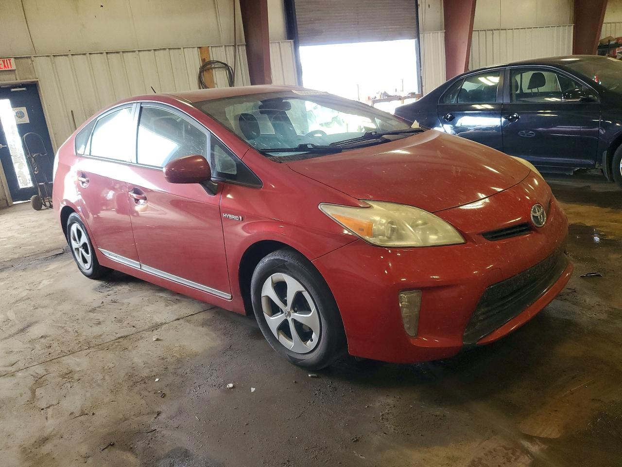2012 Toyota Prius Two Red vin: JTDKN3DU7C5416935