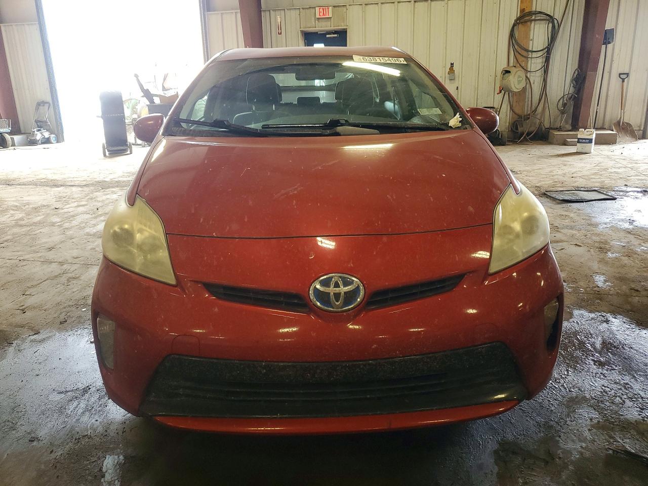 2012 Toyota Prius Two Red vin: JTDKN3DU7C5416935