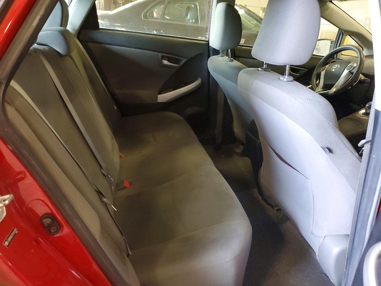 2012 Toyota Prius Two Red vin: JTDKN3DU7C5416935