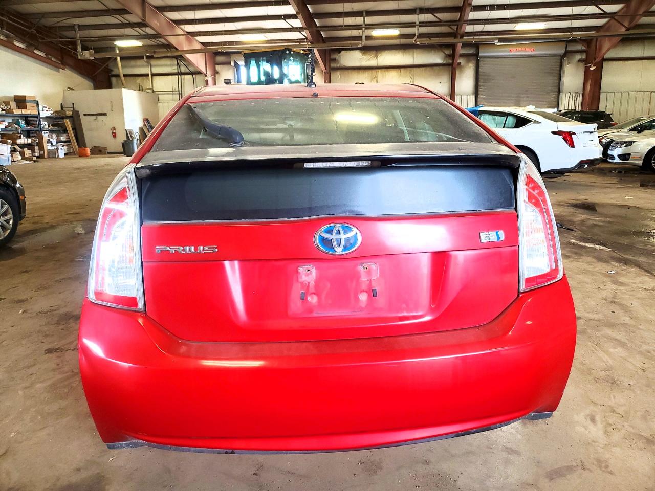 2012 Toyota Prius Two Red vin: JTDKN3DU7C5416935