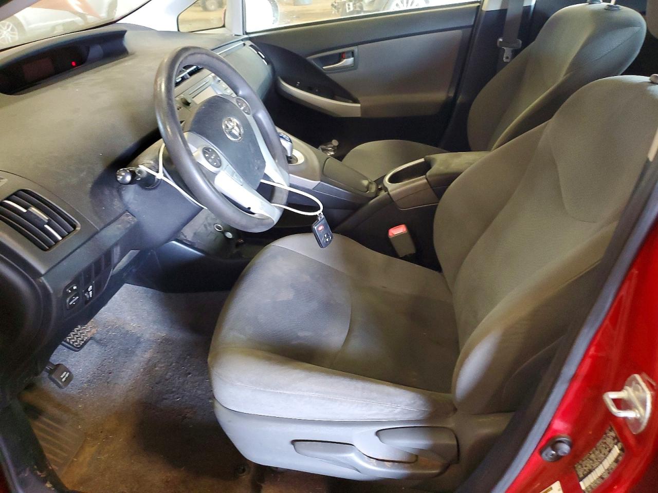 2012 Toyota Prius Two Red vin: JTDKN3DU7C5416935
