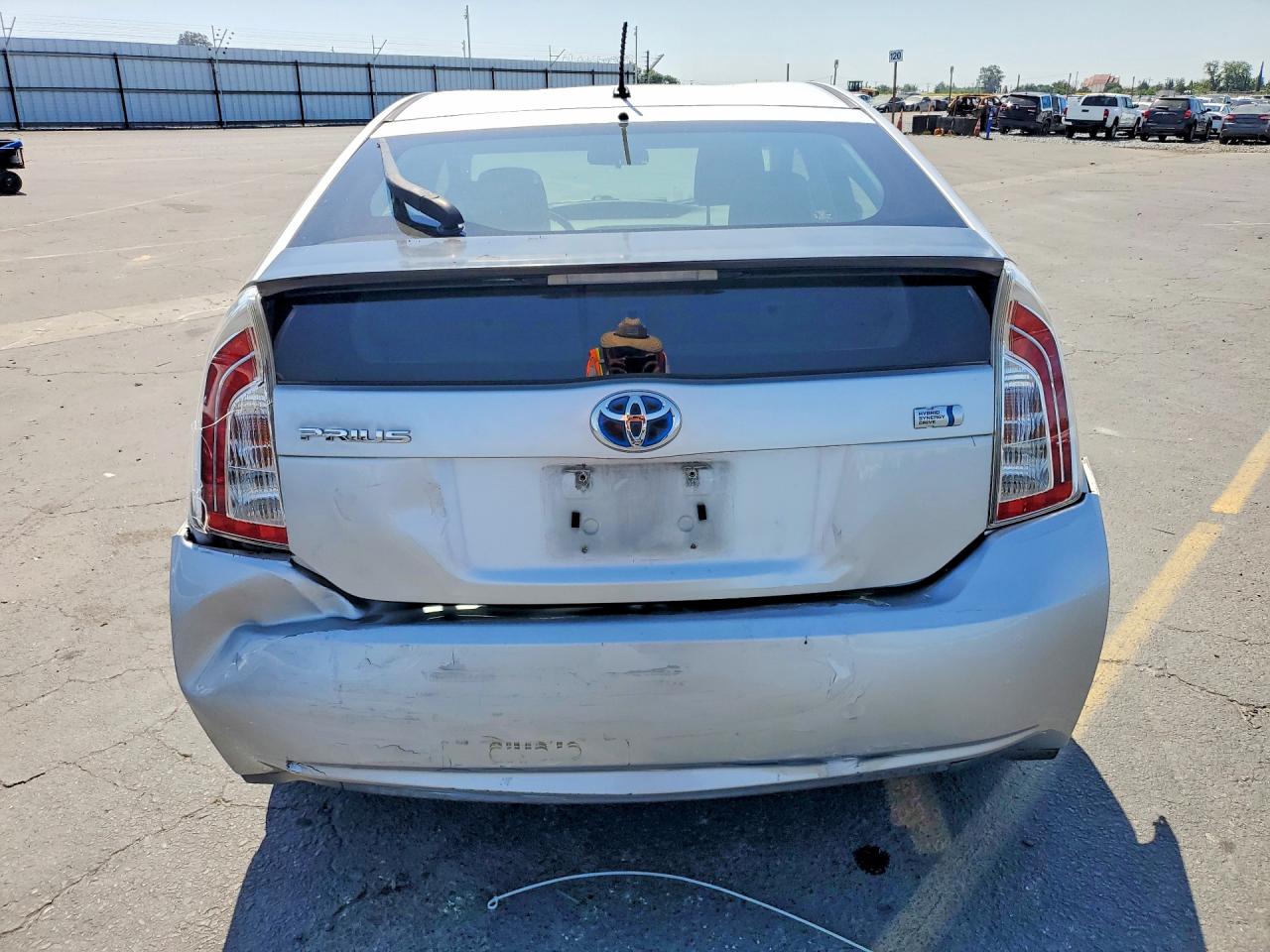 2012 Toyota Prius Two Silver vin: JTDKN3DU7C5421701