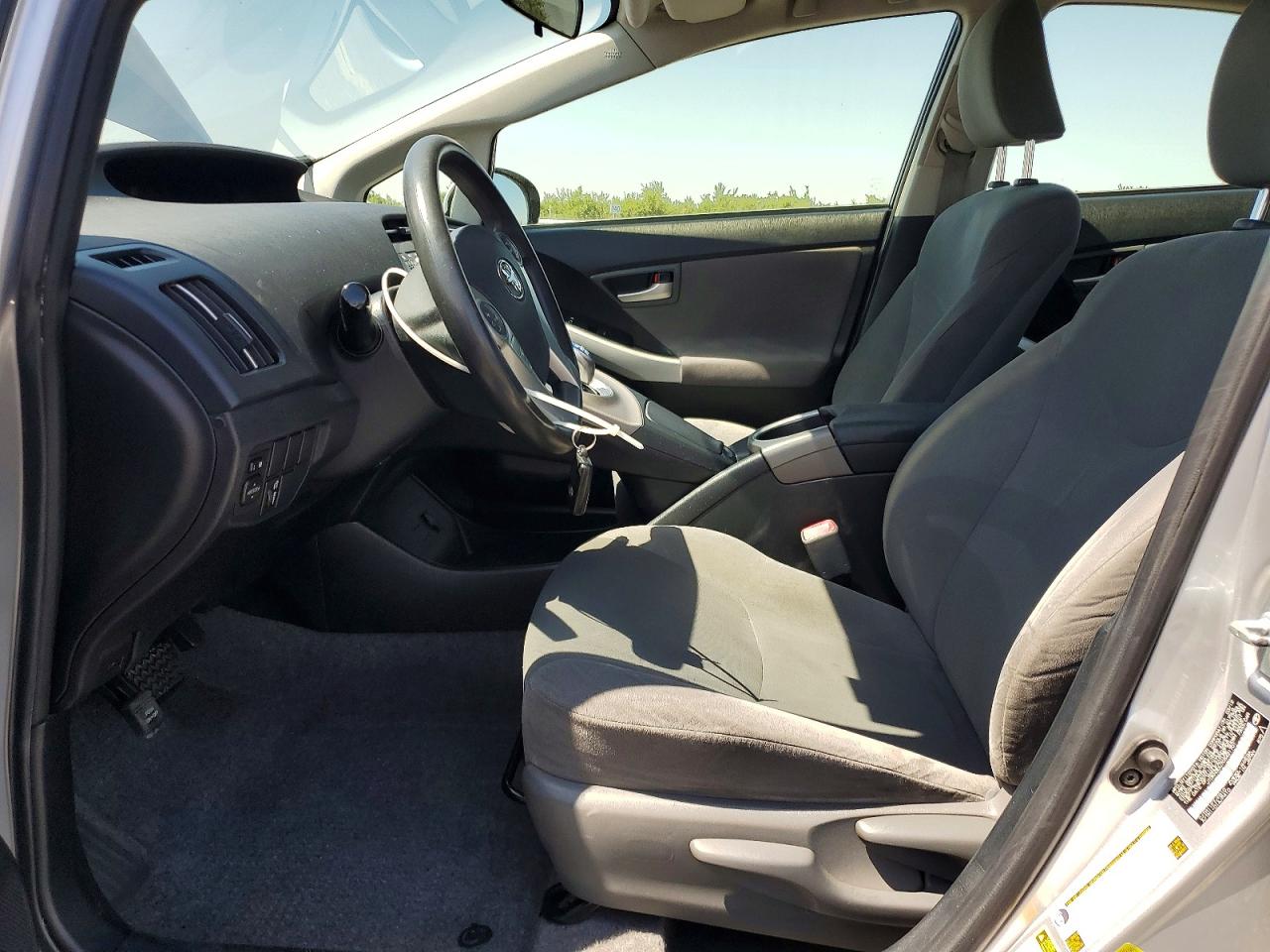 2012 Toyota Prius Two Silver vin: JTDKN3DU7C5421701