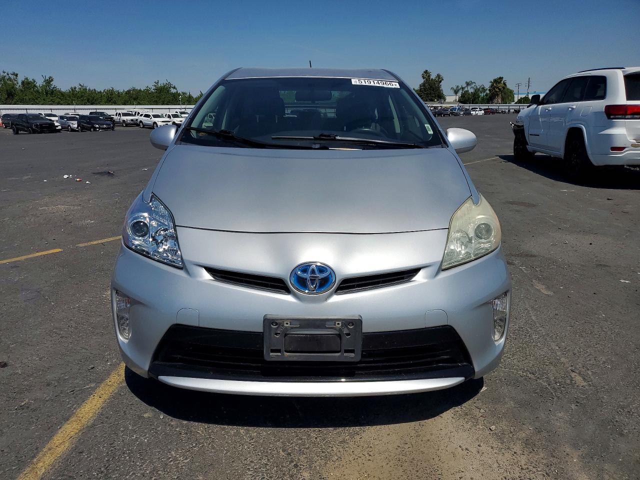 2012 Toyota Prius Two Silver vin: JTDKN3DU7C5421701