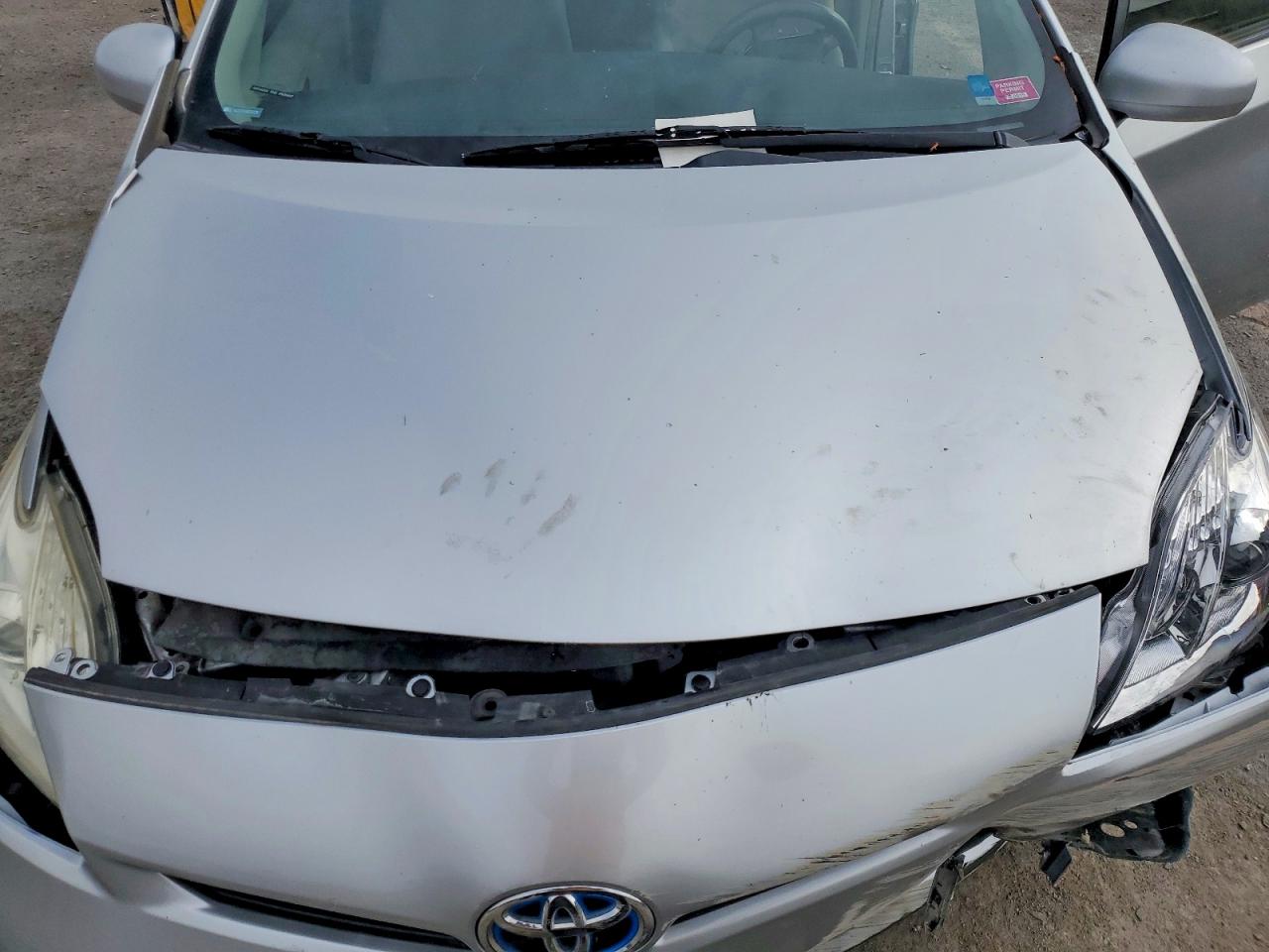 2012 Toyota Prius Two Silver vin: JTDKN3DU7C5442452