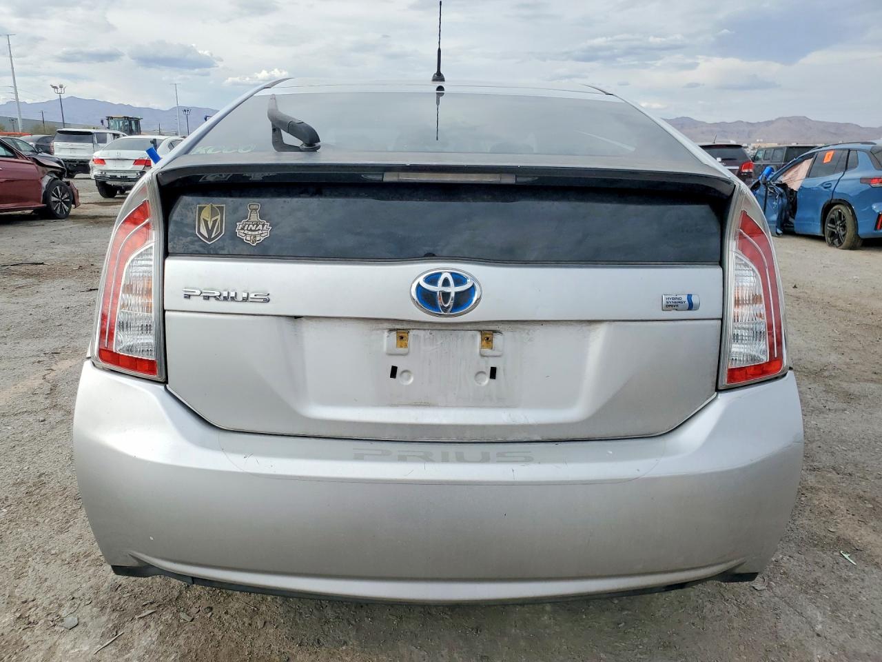 2012 Toyota Prius Two Silver vin: JTDKN3DU7C5442452