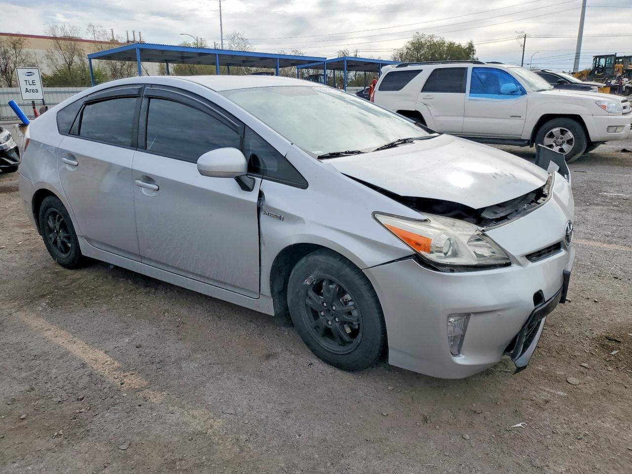 2012 Toyota Prius Two Silver vin: JTDKN3DU7C5442452