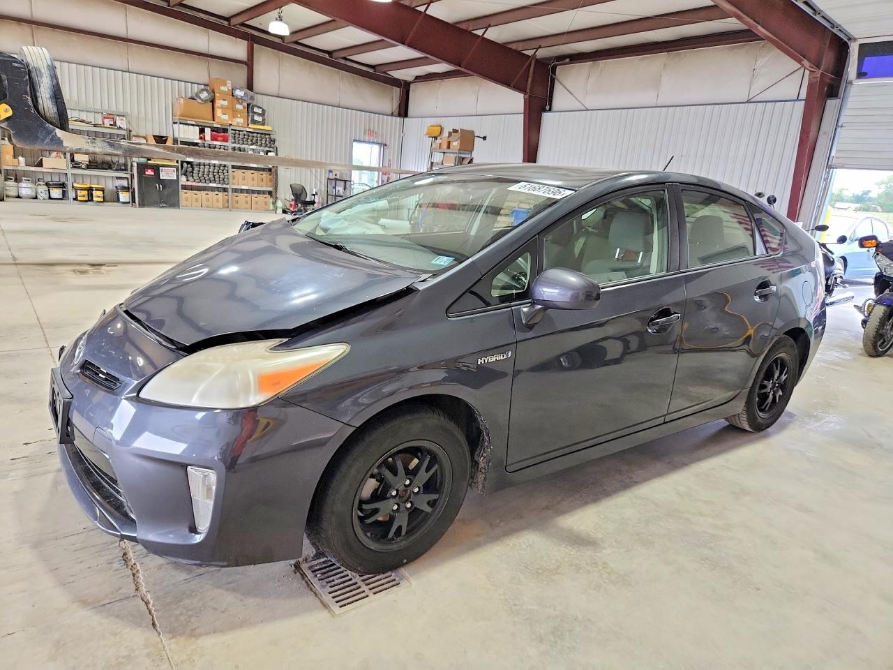 2012 Toyota Prius Three Gray vin: JTDKN3DU7C5452656