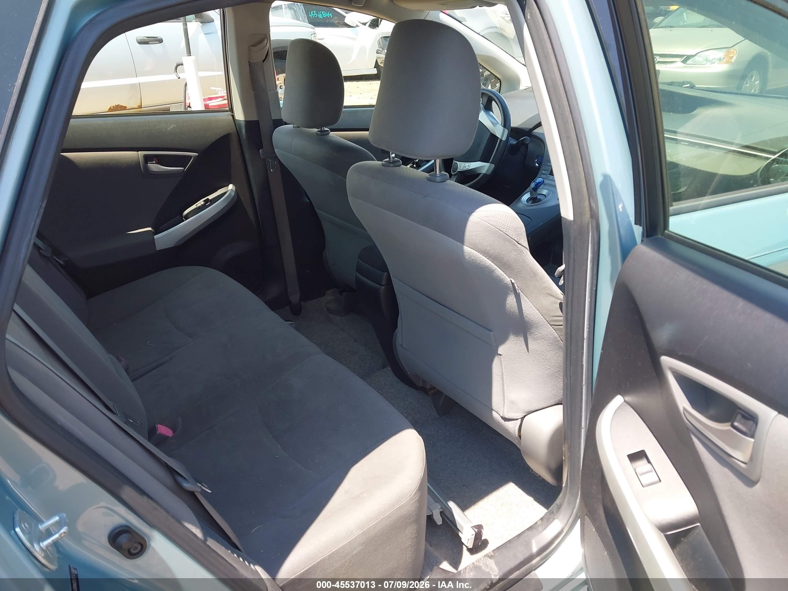 2012 Toyota Prius Two Teal vin: JTDKN3DU7C5454617