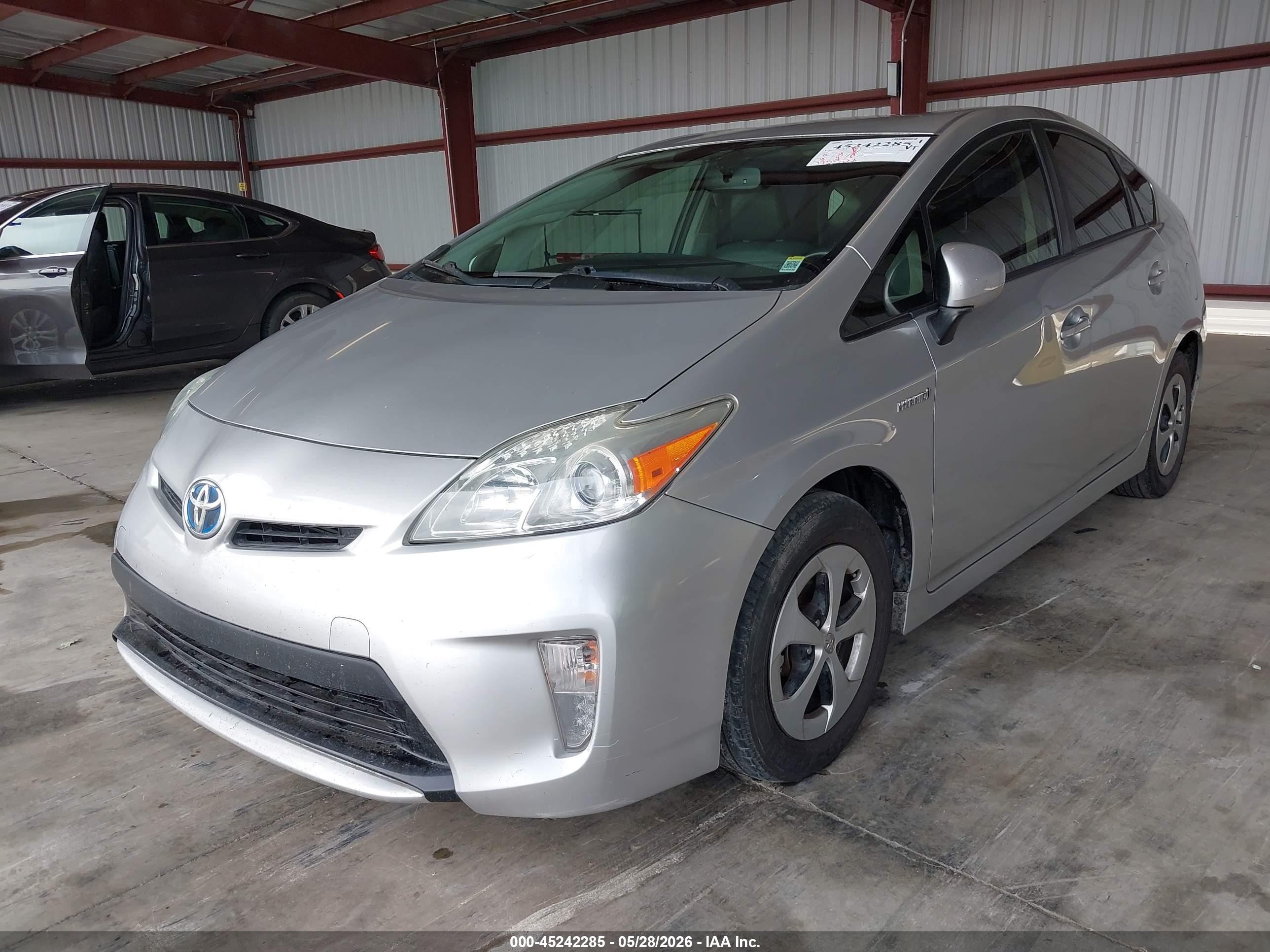 2012 Toyota Prius Four Silver vin: JTDKN3DU7C5455167