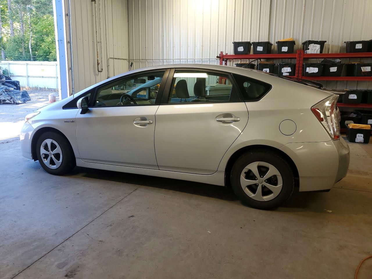 2012 Toyota Prius Two Silver vin: JTDKN3DU7C5456562