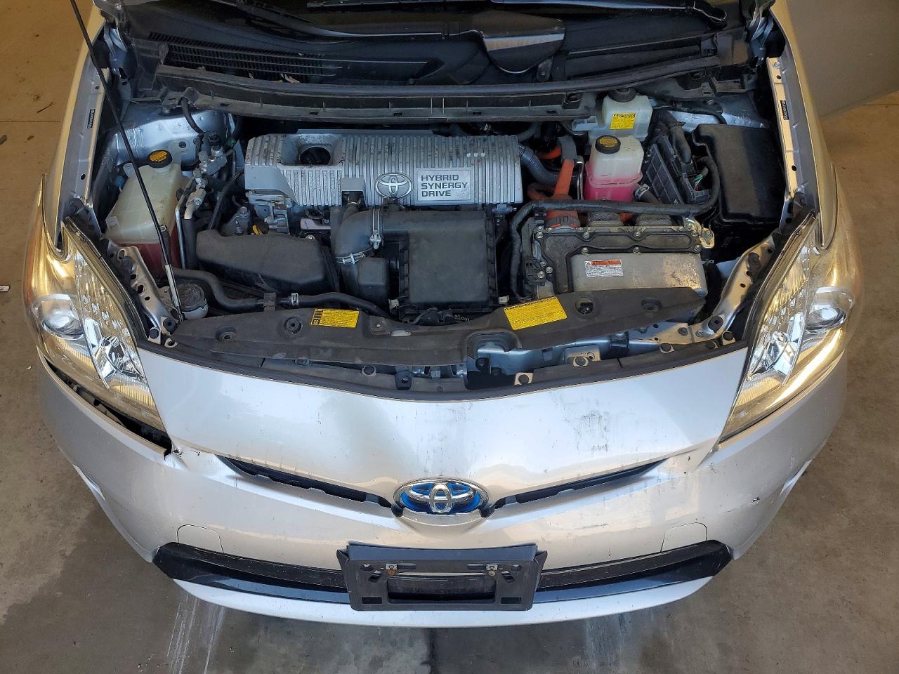 2012 Toyota Prius Two Silver vin: JTDKN3DU7C5456562