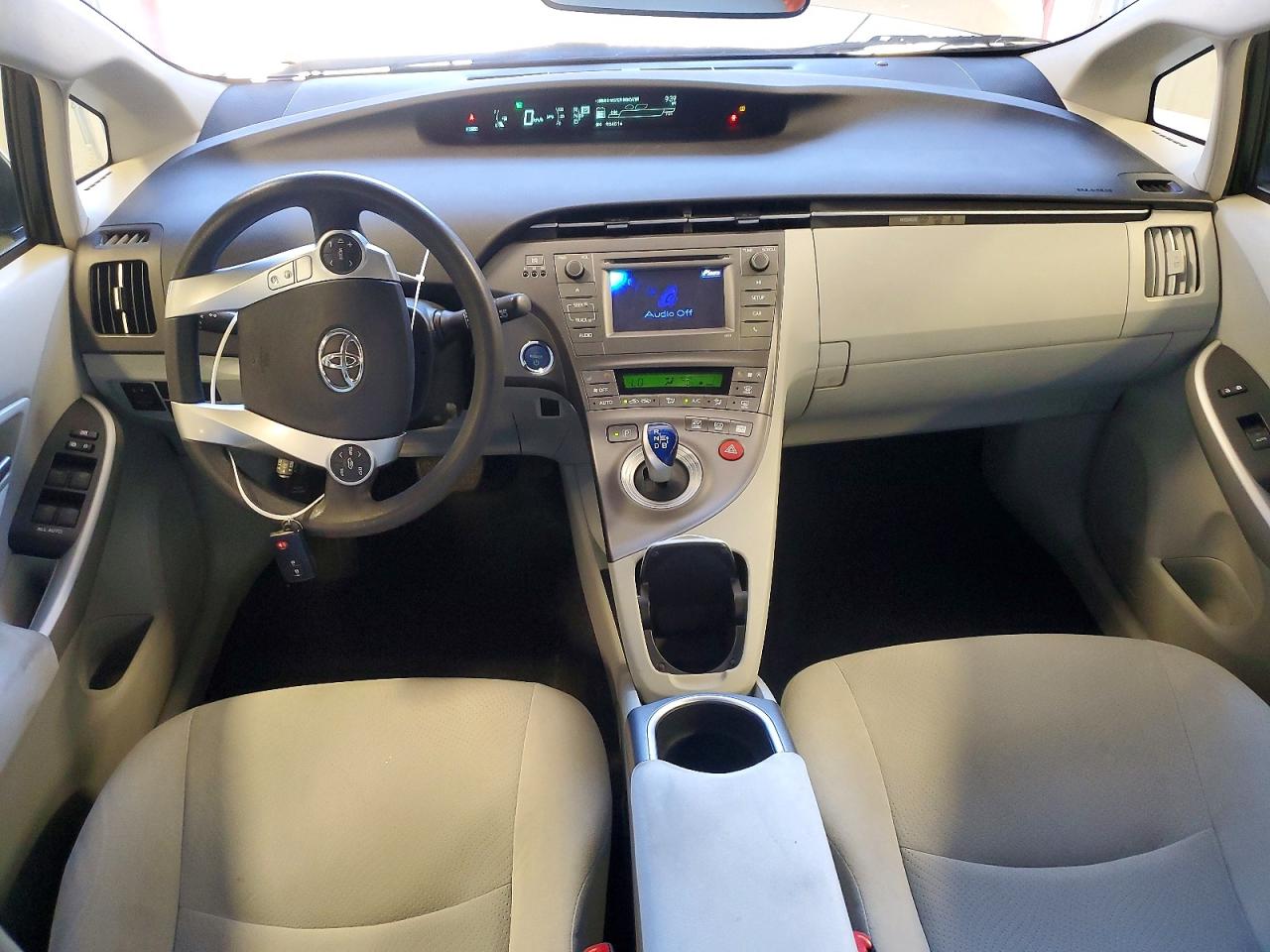 2012 Toyota Prius Two Silver vin: JTDKN3DU7C5456562
