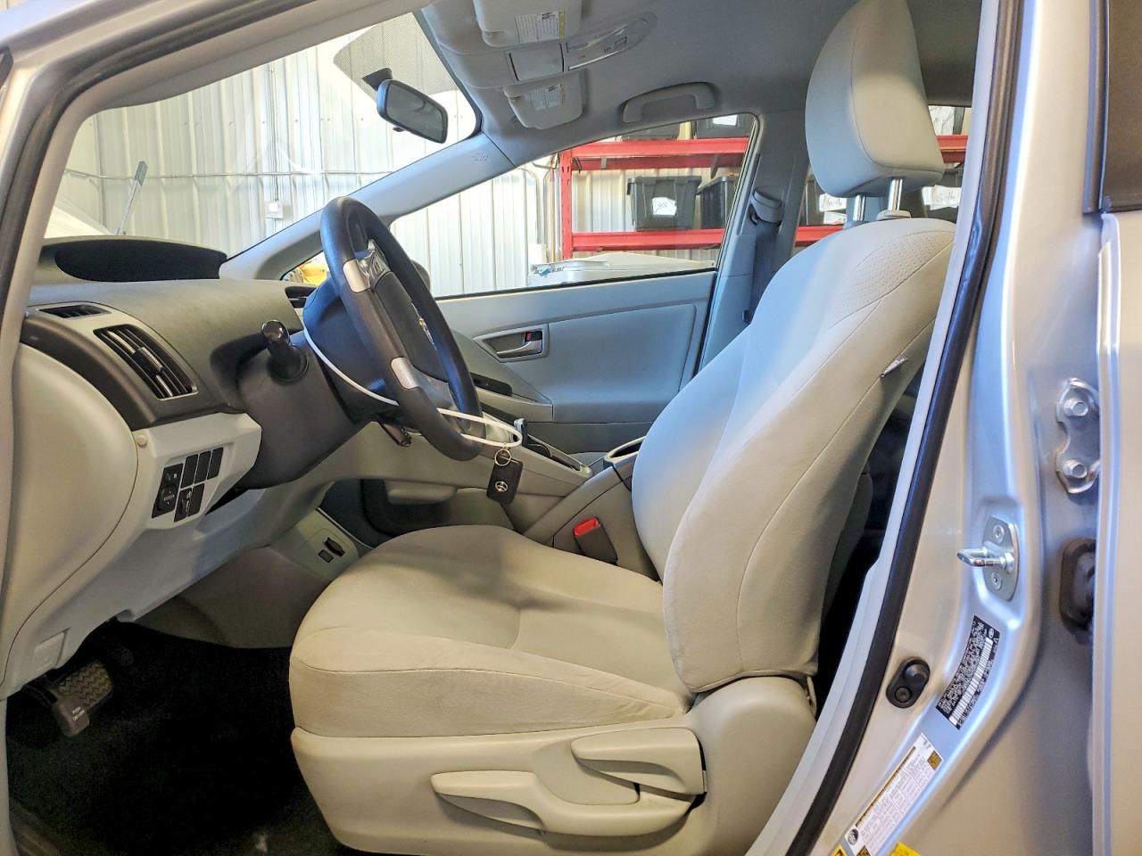 2012 Toyota Prius Two Silver vin: JTDKN3DU7C5456562