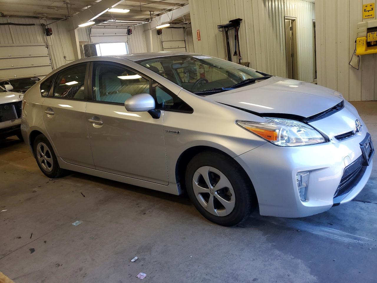 2012 Toyota Prius Two Silver vin: JTDKN3DU7C5456562