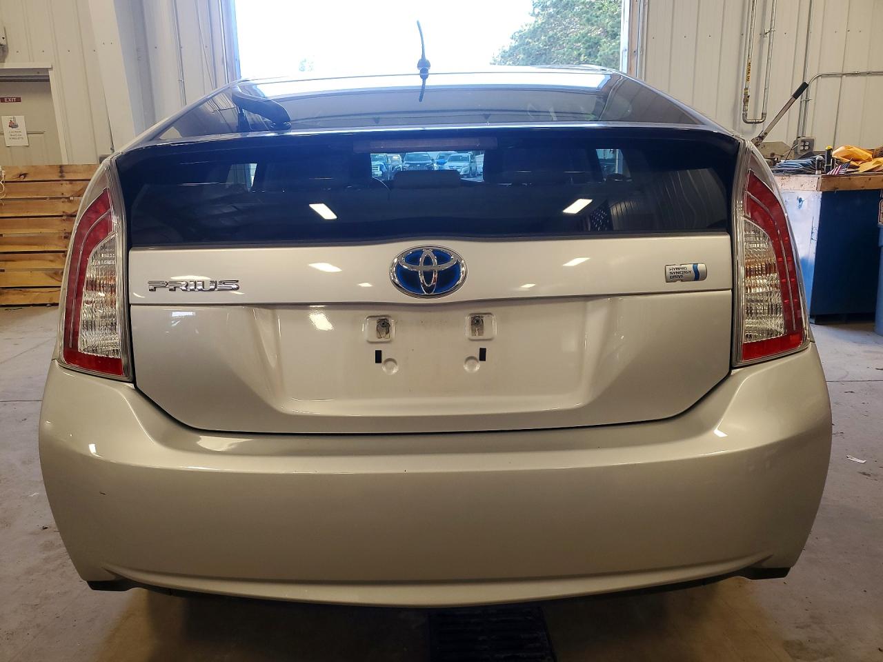 2012 Toyota Prius Two Silver vin: JTDKN3DU7C5456562