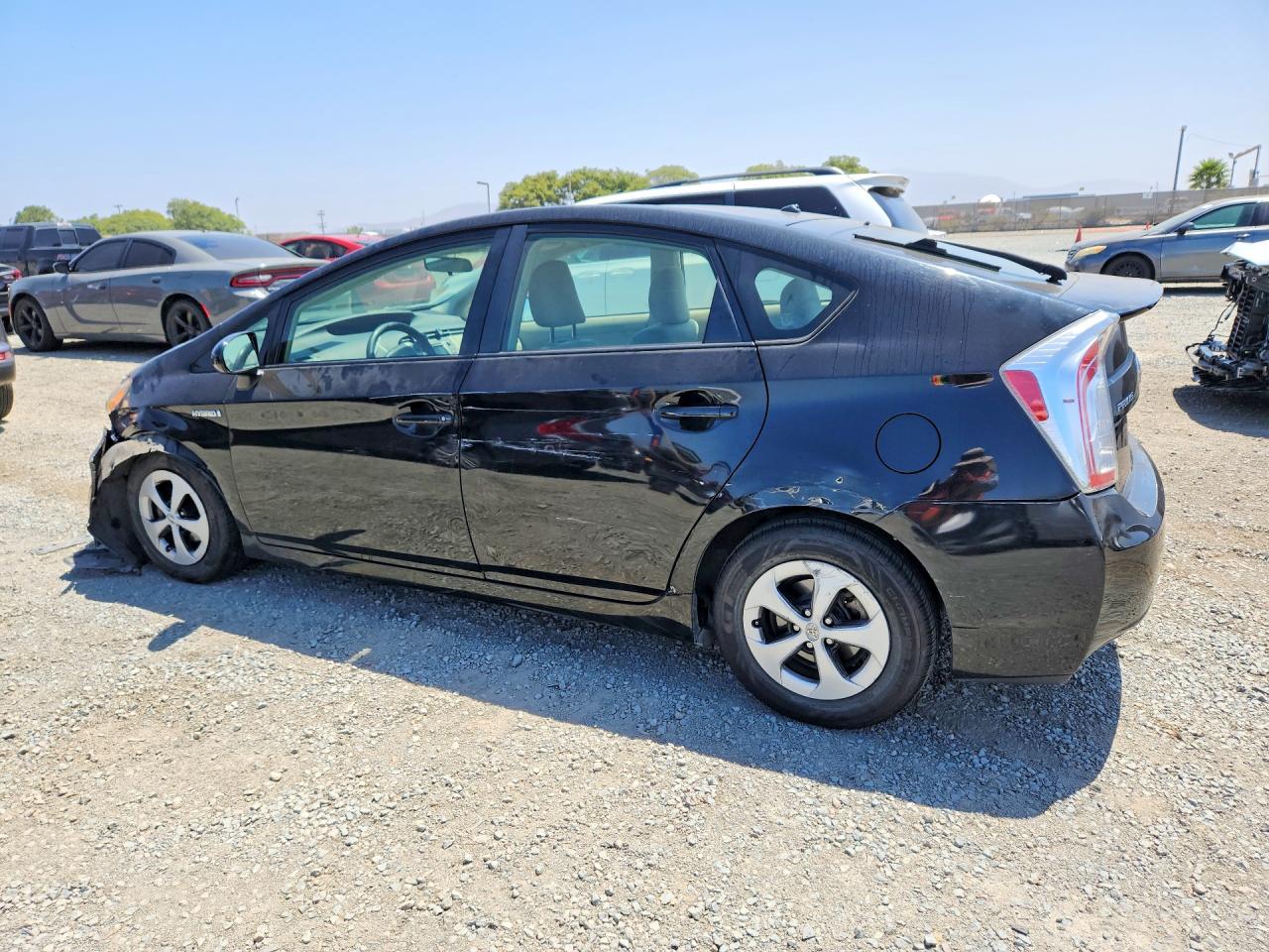 2012 Toyota Prius Two Черный vin: JTDKN3DU7C5470140