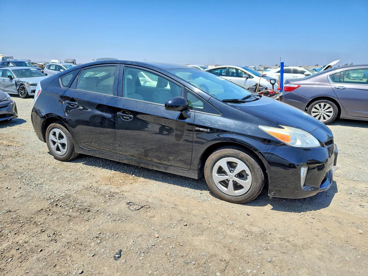 2012 Toyota Prius Two Черный vin: JTDKN3DU7C5470140