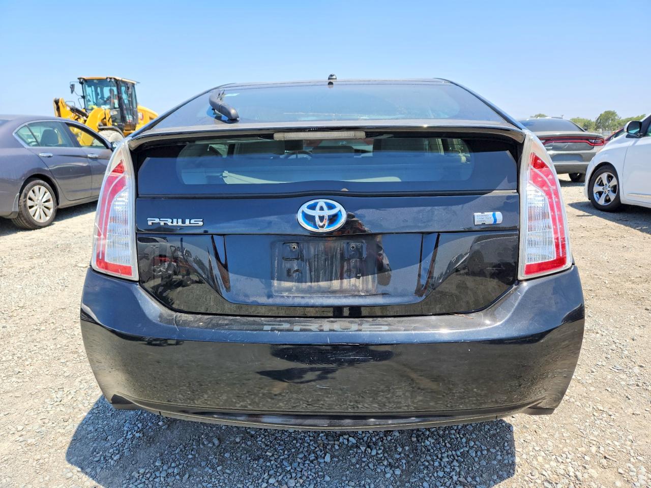 2012 Toyota Prius Two Черный vin: JTDKN3DU7C5470140