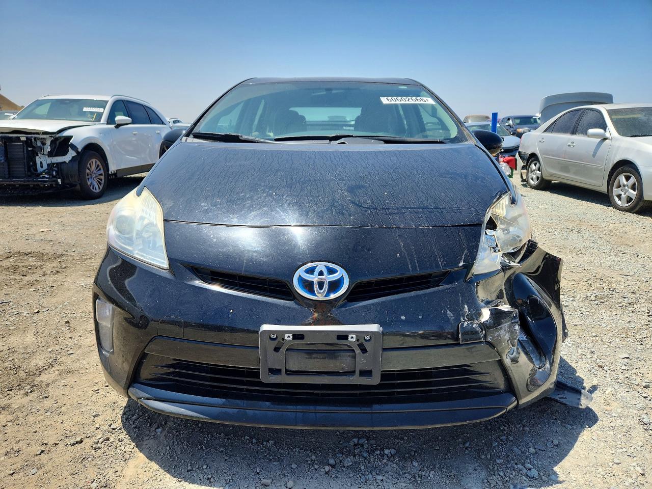 2012 Toyota Prius Two Черный vin: JTDKN3DU7C5470140