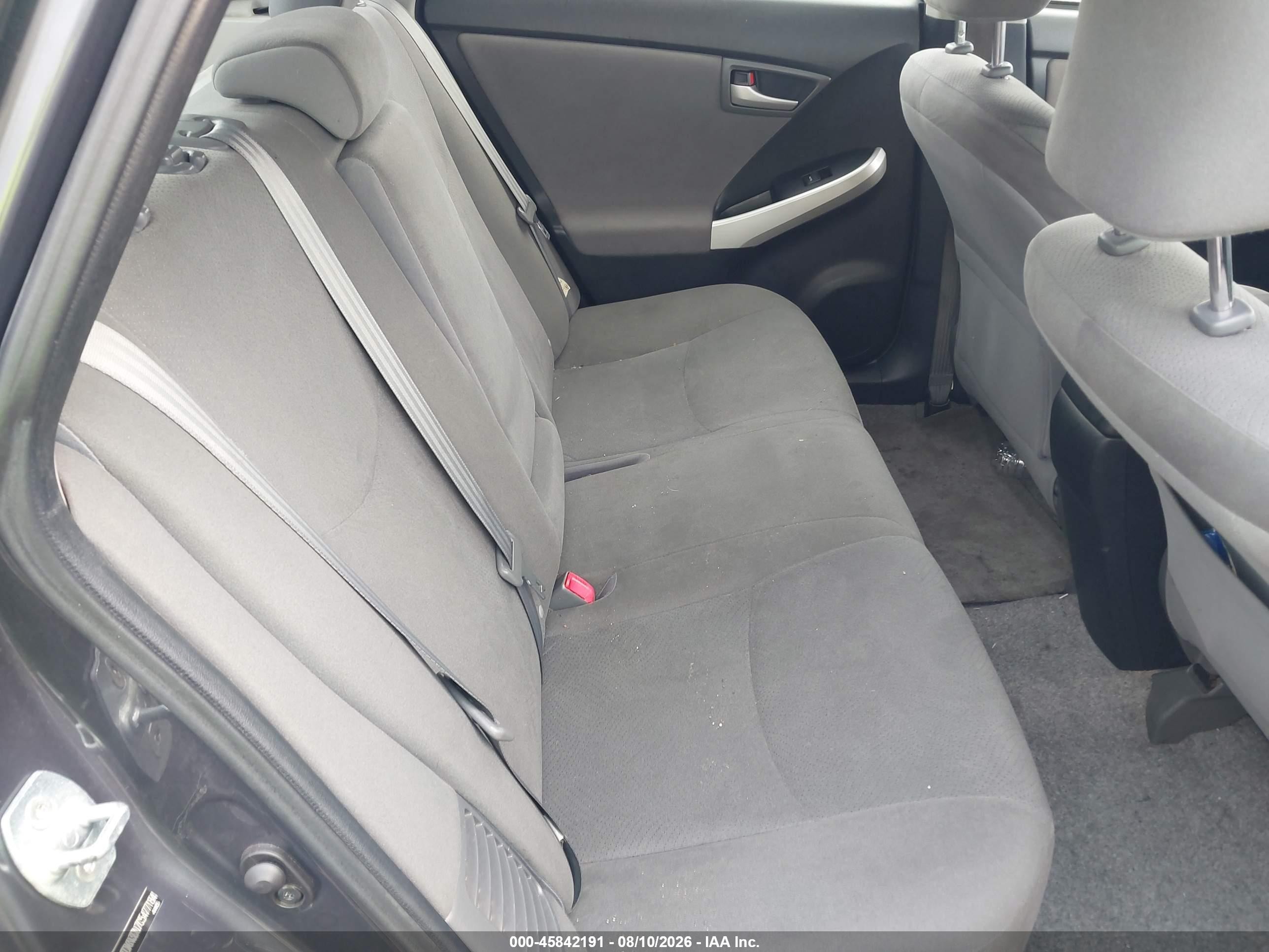 2012 Toyota Prius Two Gray vin: JTDKN3DU7C5477184