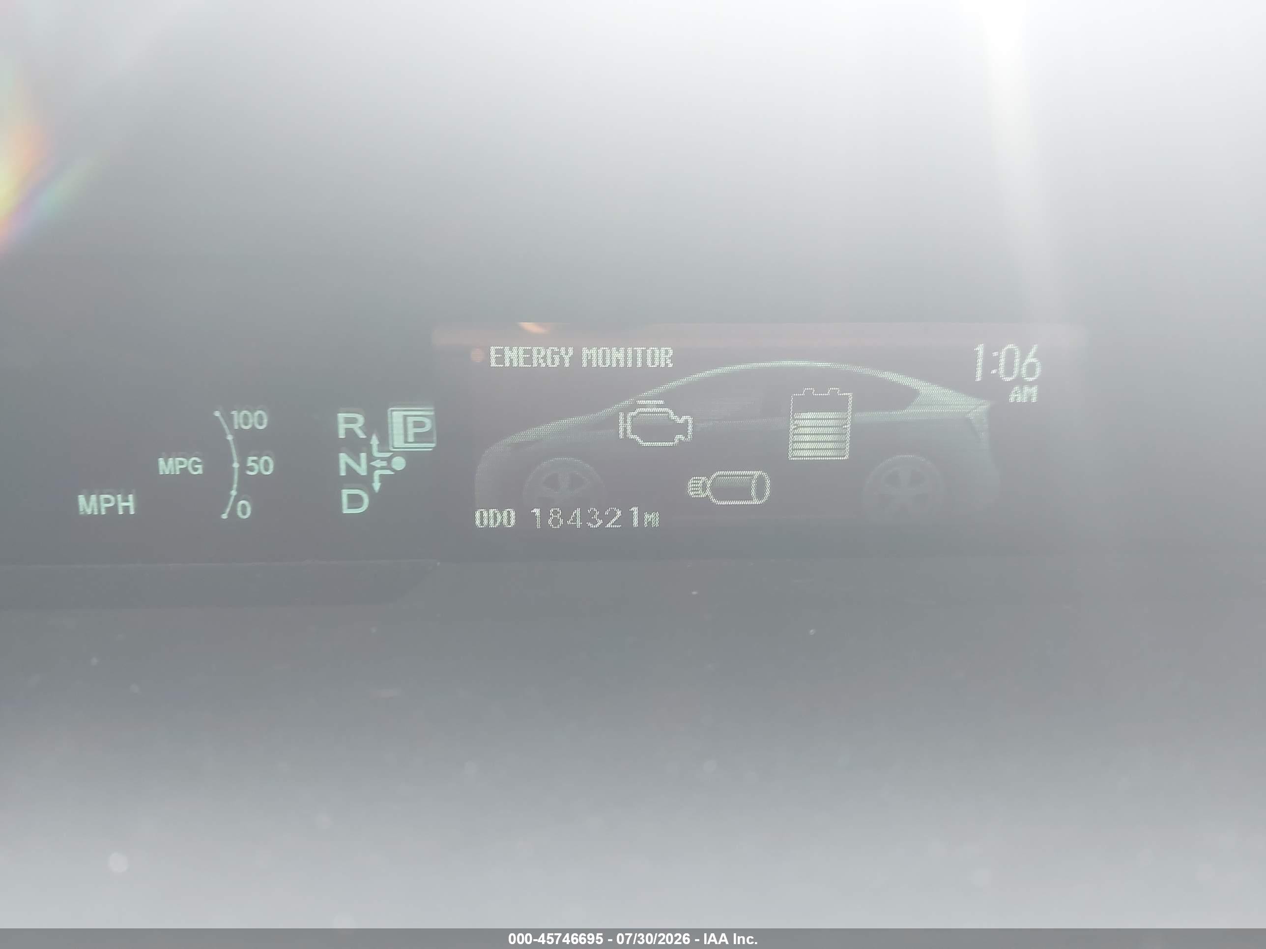 2012 Toyota Prius Three White vin: JTDKN3DU7C5483759