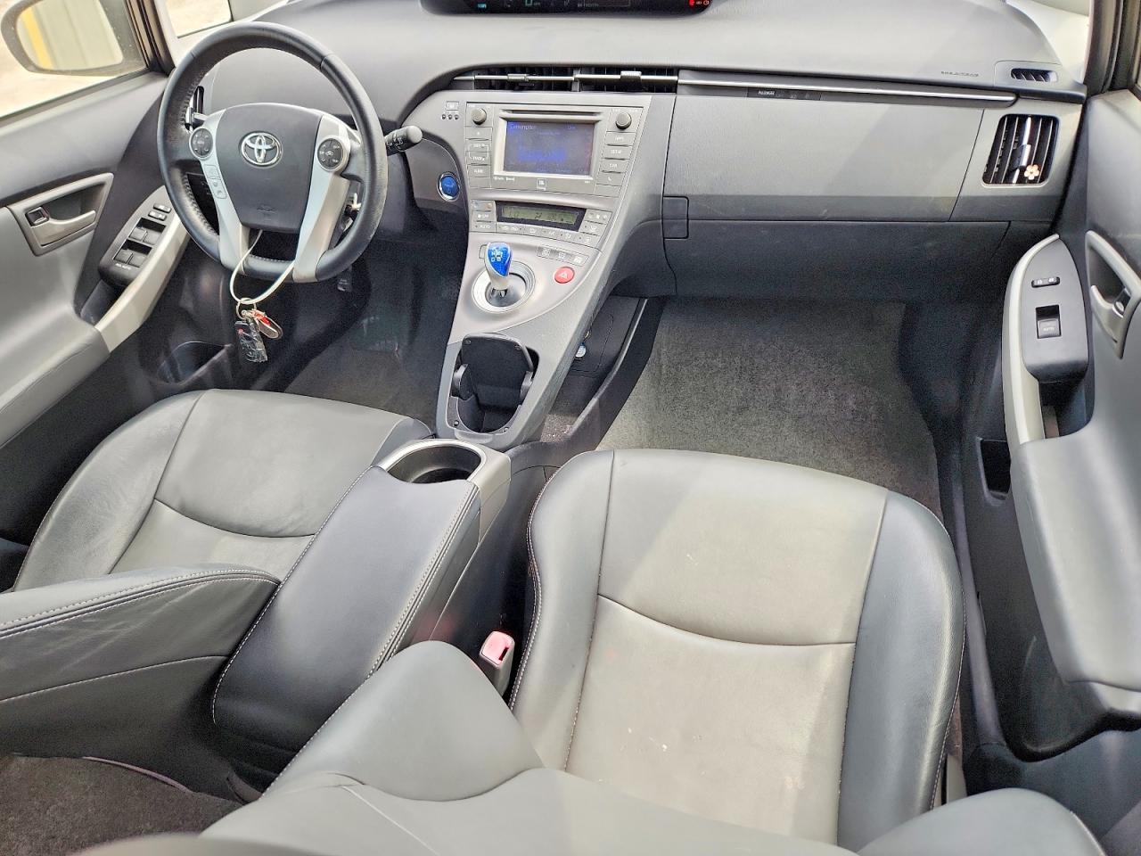 2012 Toyota Prius Four Silver vin: JTDKN3DU7C5488525