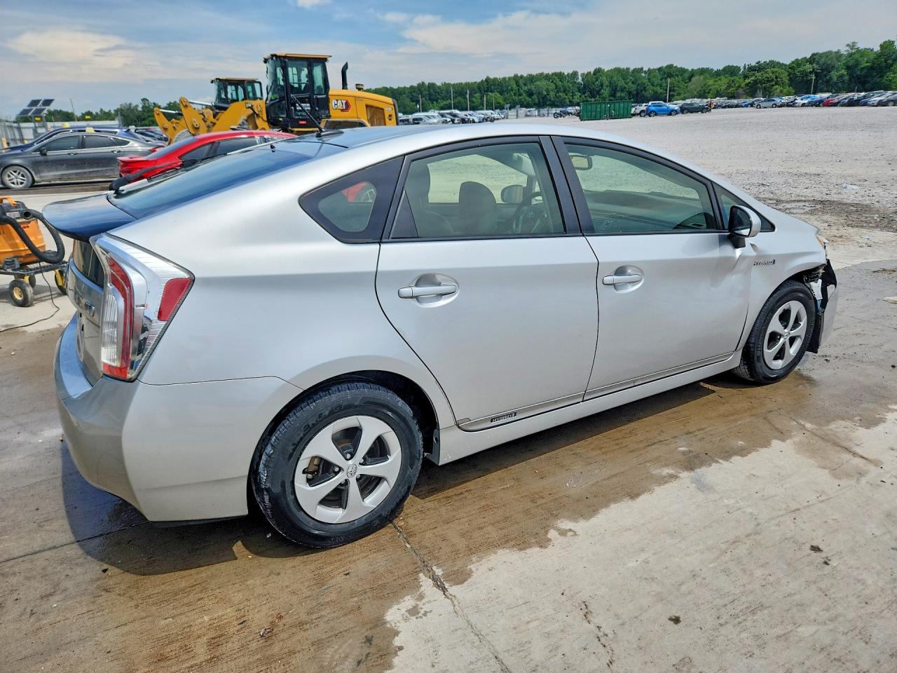 2012 Toyota Prius Four Silver vin: JTDKN3DU7C5488525