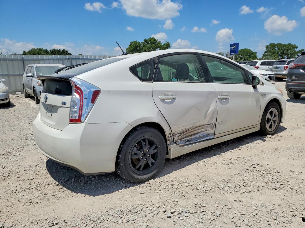 2012 Toyota Prius Four White vin: JTDKN3DU7C5497967