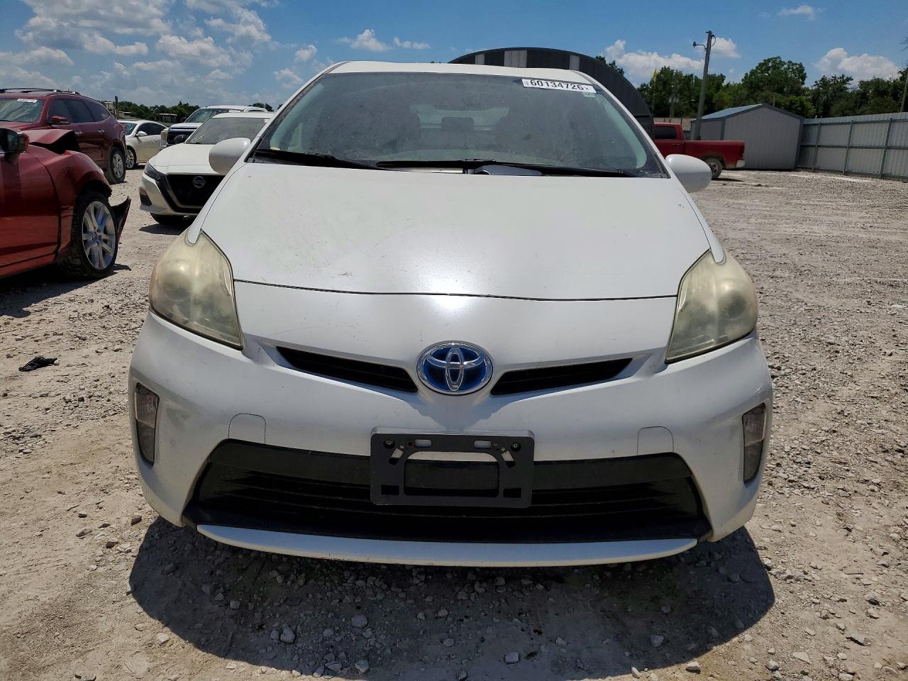 2012 Toyota Prius Four White vin: JTDKN3DU7C5497967