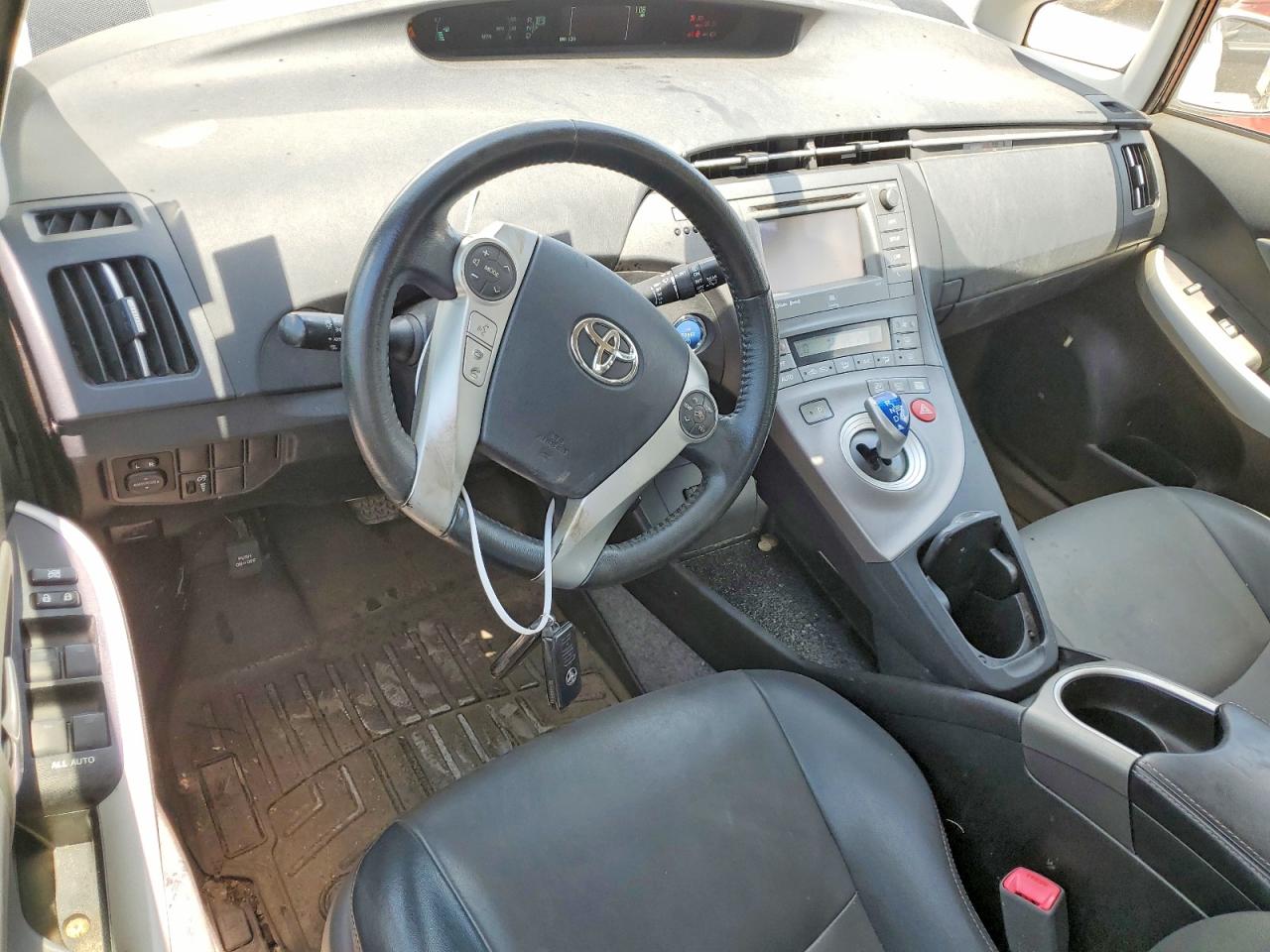 2012 Toyota Prius Four White vin: JTDKN3DU7C5497967