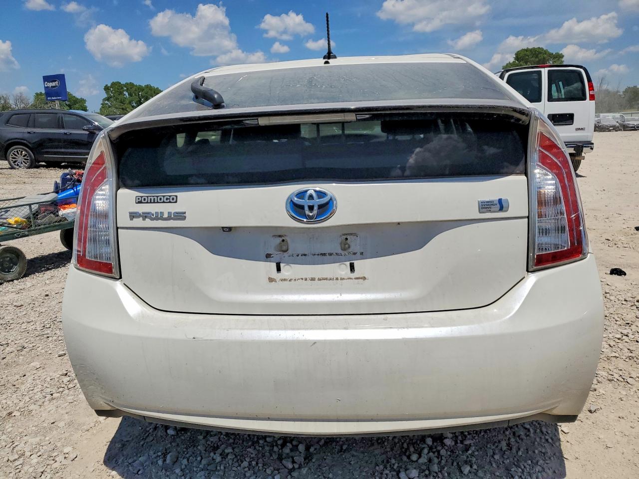 2012 Toyota Prius Four White vin: JTDKN3DU7C5497967